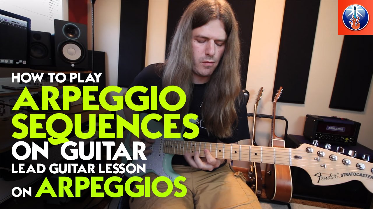 How to Play Arpeggio Sequences on Guitar - Lead Guitar Lesson on ...