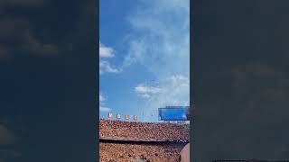 F16 311th Fighter Wing Flyover Neyland Stadium,  Tennessee vs Georgia 2023-11-18