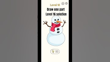 Draw one part level 16 Walkthrough easy and fast solution #dop #drawonepart  #shorts