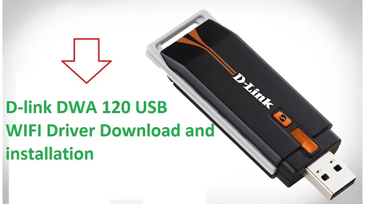 Download & install D-Link DWA-120 Wireless 108Mbps USB 2.0 Adapter Driver