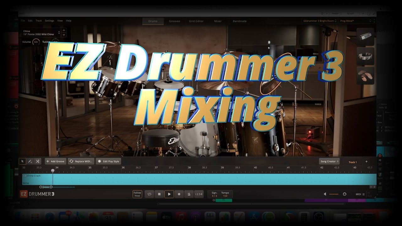 Mixing Ez Drummer 3 The Metal Way! YouTube