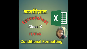 Conditional Formatting | Spreadsheet | Class X | NSQF| Level 2