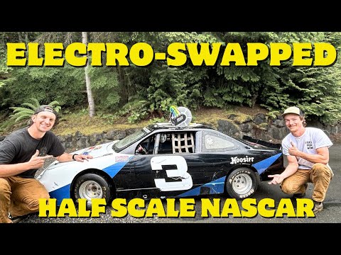 Swapping a Massive Electric Motor In Our Mini Race Car