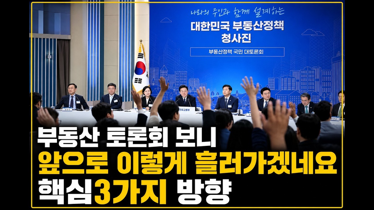(속보) 부동산대토론회 총정리 세제개편 예측 대비법 종부세 대출규제 많은것이 달라진다