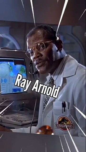 HABLEMOS de RAY ARNOLD en #jurassicpark - YouTube