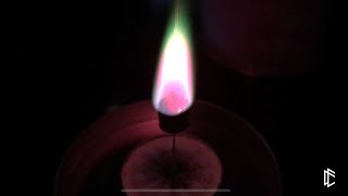 世界初 レインボーキャンドル(4分燃焼用)虹色の炎がムードを盛り上げる！