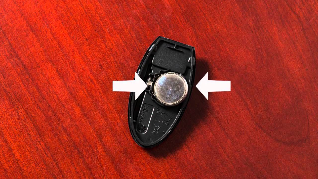 2016 Nissan Versa Note Intelligent Key Remote Battery Replacement