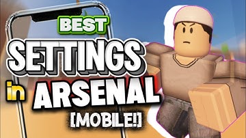 ARSENAL Mobile PRO SETTINGS! [Aug 2025] - BOOST FPS & Fix LAG!