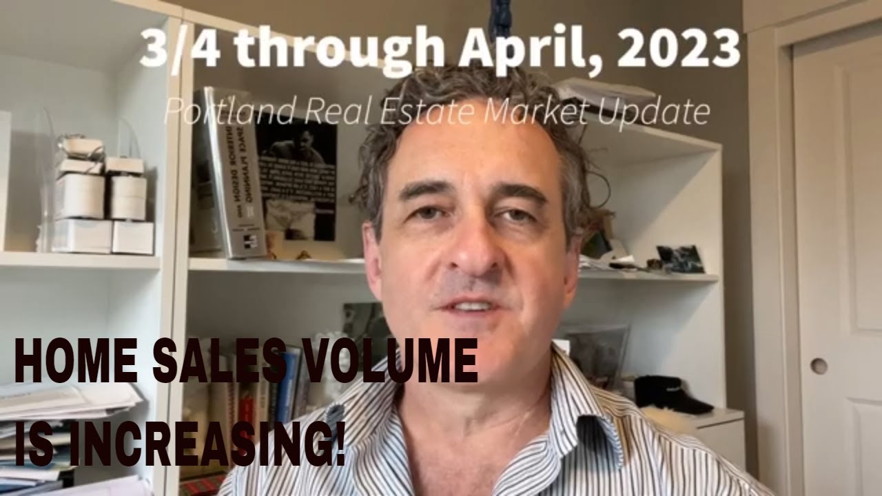 PORTLAND HOME SALES VOLUME INCREASING OFF OF THE LOWS! YouTube