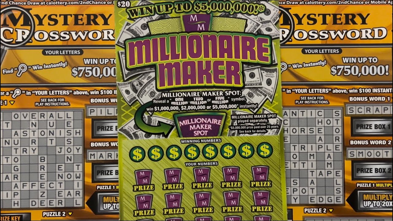 Millionaire Maker & Mystery Crossword! YouTube