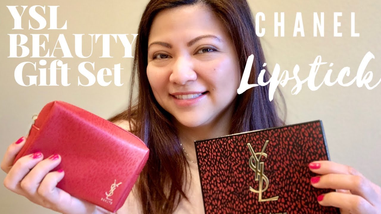 YSL & CHANEL GIFT IDEAS  Holiday Beauty Gift Set 2020