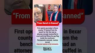 “Justice Served?” Viral Debate Over Texas Judge Removal