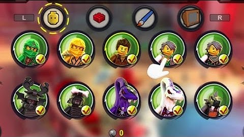 LEGO Ninjago: Shadow of Ronin - All Characters & Red Bricks Unlocked - 100% Complete