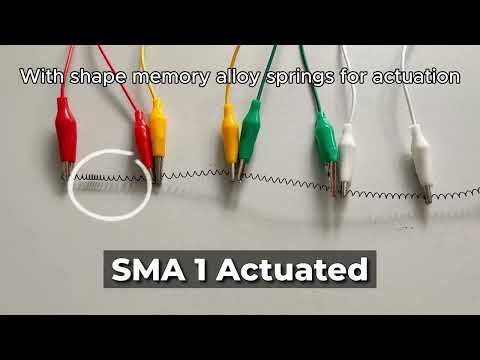 SMA Driven Mechanical Metamaterial-based Shape Changing Interfaces [HCI Lab, Saarland University]