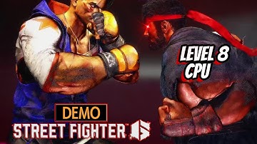 Level 8 CPU Difficulty Is INSANE | Street Fighter 6 Offline Matches