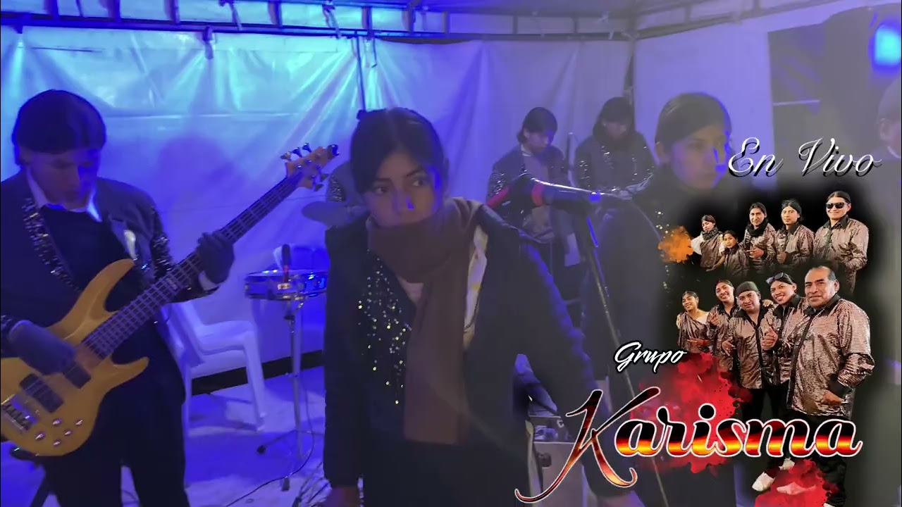 🔥GRUPO KARISMA EN EL ABRA (Ibarra)💯mosaico CHICHAS 🔹🔥2K25