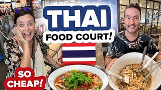 Eating at Bangkok&#39;s Best Food Court 😲 Terminal 21 Super Mall! Cheap Thai Food