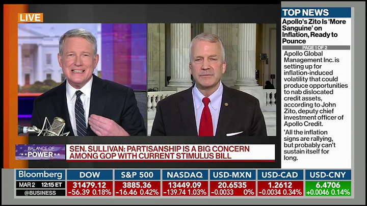 Sen. Dan Sullivan (R-Alaska) joins David Westin on...