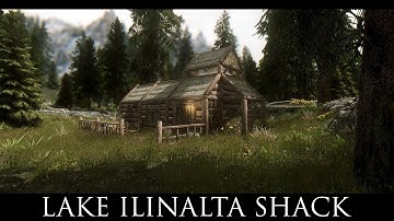 TES V - Skyrim Mods: Lake Ilinalta Shack