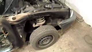 Daewoo Nexia. Кузовной ремонт. Замена порогов. видео автосервис daewoo