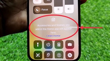 iPhone Fix Accessories and Scenes you add in the Home app will appear here Problem