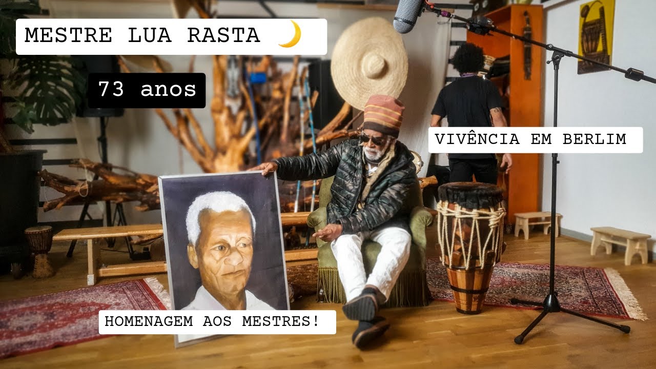 Mestre Lua Rasta: Vivência em Berlim - YouTube