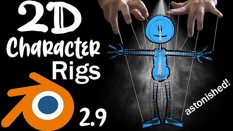 How To Make 2D Character Rigs in Blender
