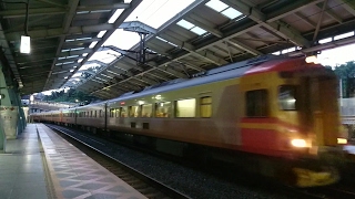 EMU300型自強號壓過鐵路接縫的美妙高低聲響