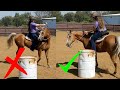 TOP 10 BEGINNER BARREL RACING MISTAKES!