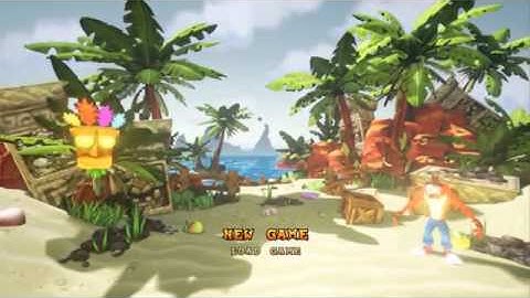Crash Bandicoot Reboot 2016 Main Menu Unreal Engine 4