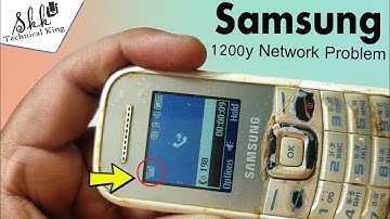 Samsung 1200y network problem 💯% solution 🔥🔥 Samsung 1200y sim not working #networkproblem