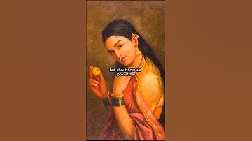 "Woman Holding A Fruit by Raja Ravi Varma" 🍎🎨 #shorts #art #painting #history