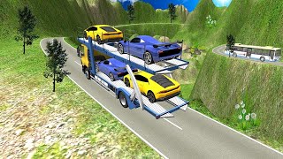 Car Transporter Truck Simulator - Best Carrier Truck Gameplay HD screenshot 1