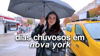 Minha Vida Em Nova York, Dias De Chuva E Rotina Pré Viagem
