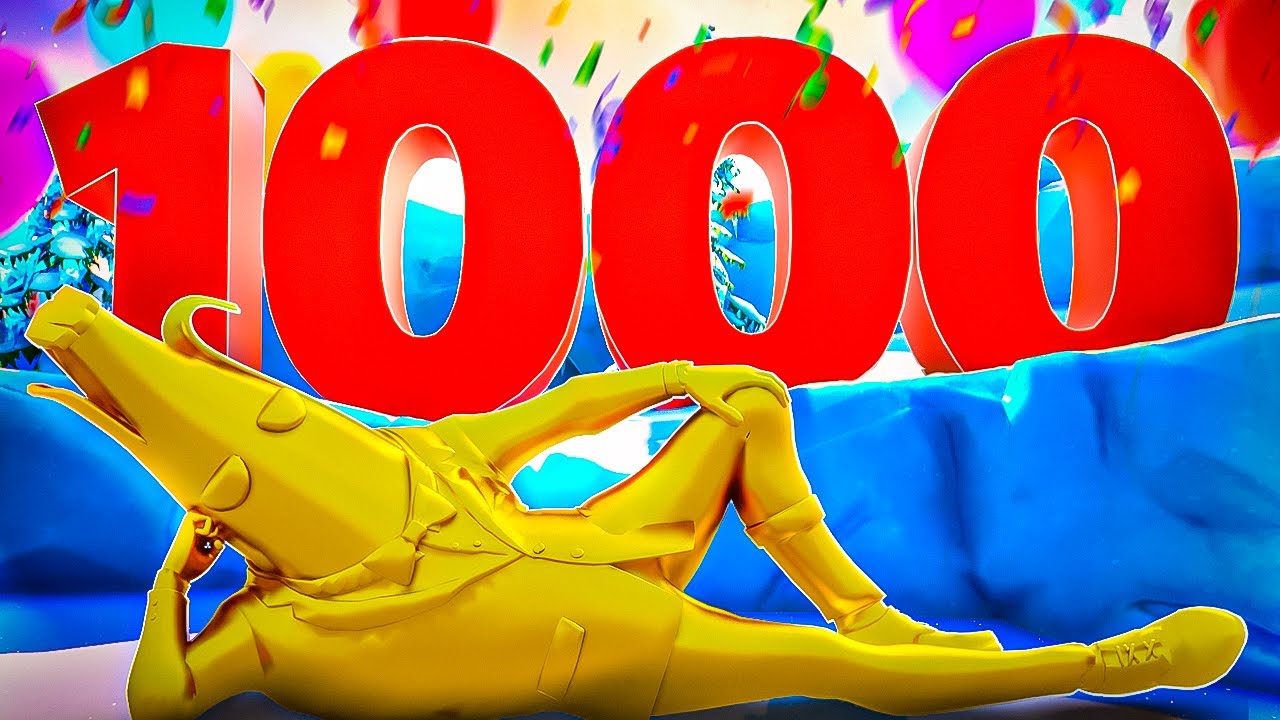 LEVEL 1,000 IN FORTNITE! (3rd Season in A Row)