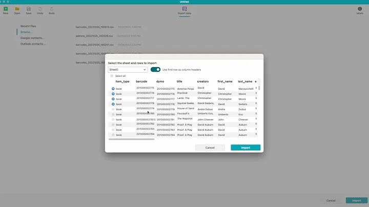 Print Barcode Labels Using Dymo Connect (Libib Pro Tutorial)