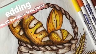 Eddingle Kumaş Boyama