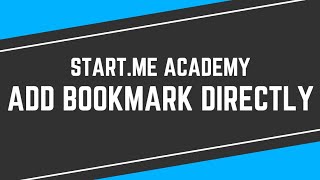 How to Add a Bookmark Directly screenshot 5