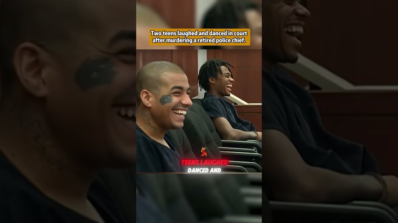 17 Year Old Laughs In Court After Murdering Retired Police Chief Shorts Crime News Fyp