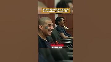 17-year-old laughs in court after murdering retired police chief.#shorts #crime #court #news #fyp