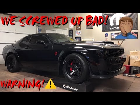 DODGE DEMON XPEL ULTIMATE INSTALL | DON'T MAKE THIS MISTAKE!