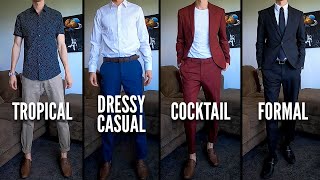 Wedding Dress Codes For Men | What To Wear