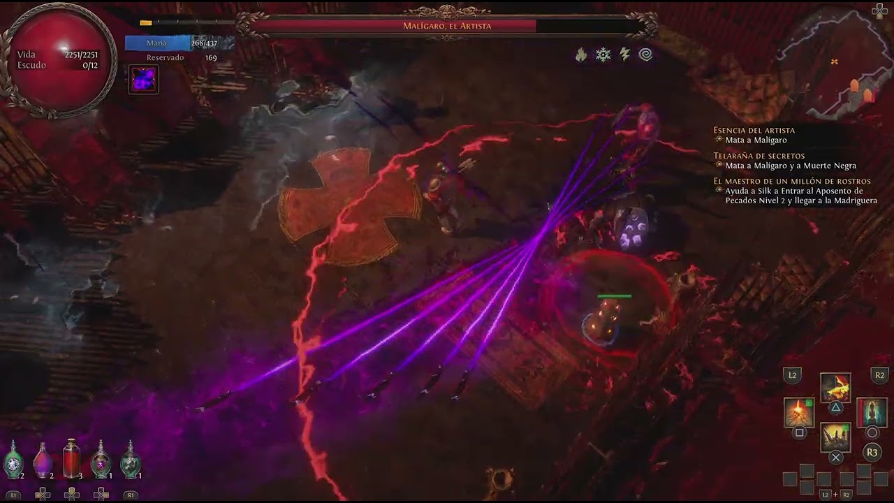 Path Of Exile acto 7 MALIGARO