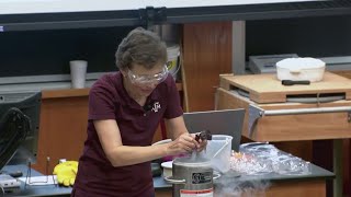 Texas A&M physics professor Tatiana Erukhimova becomes viral sensation with high-energy experiments