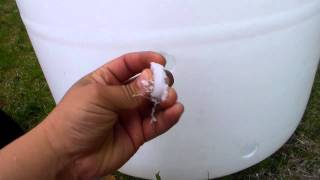 Making Rain Barrel Part 1