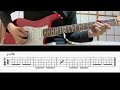[TAB譜] Dancing Boy(OKAMOTO'S) Guitar riff cover [ギター]