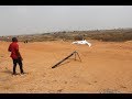 Unicorn X8 Mapping Drone - Take off and Parachute Landing