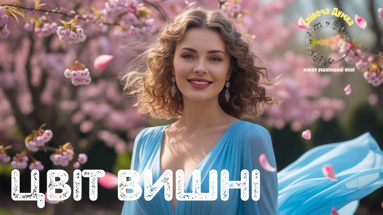 Цвіт Вишні. Весняний хіт. Українська музика. Весняна пісня. Пісня про весну і вишні. Українські хіти