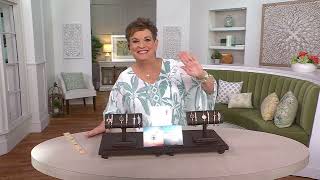 Luca & Danni Set of 2 Inspirational Bangle Bracelets on QVC