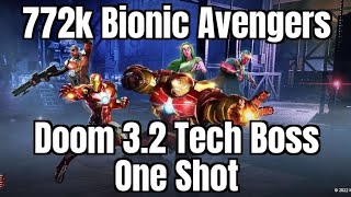 Doom Raid 3.2 One Shot Tech Boss w/ Bionic Avengers